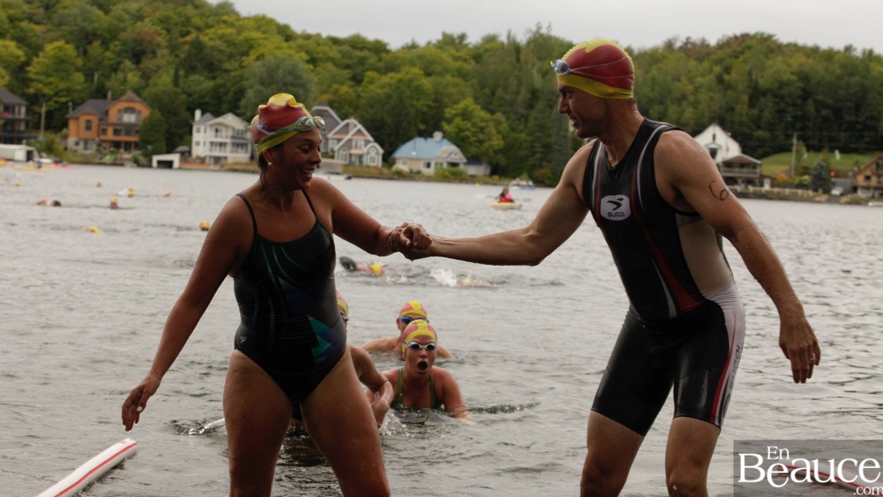 GALERIE 1/3 | Voyez les photos intégrales du Triathlon du Lac-Poulin : la natation