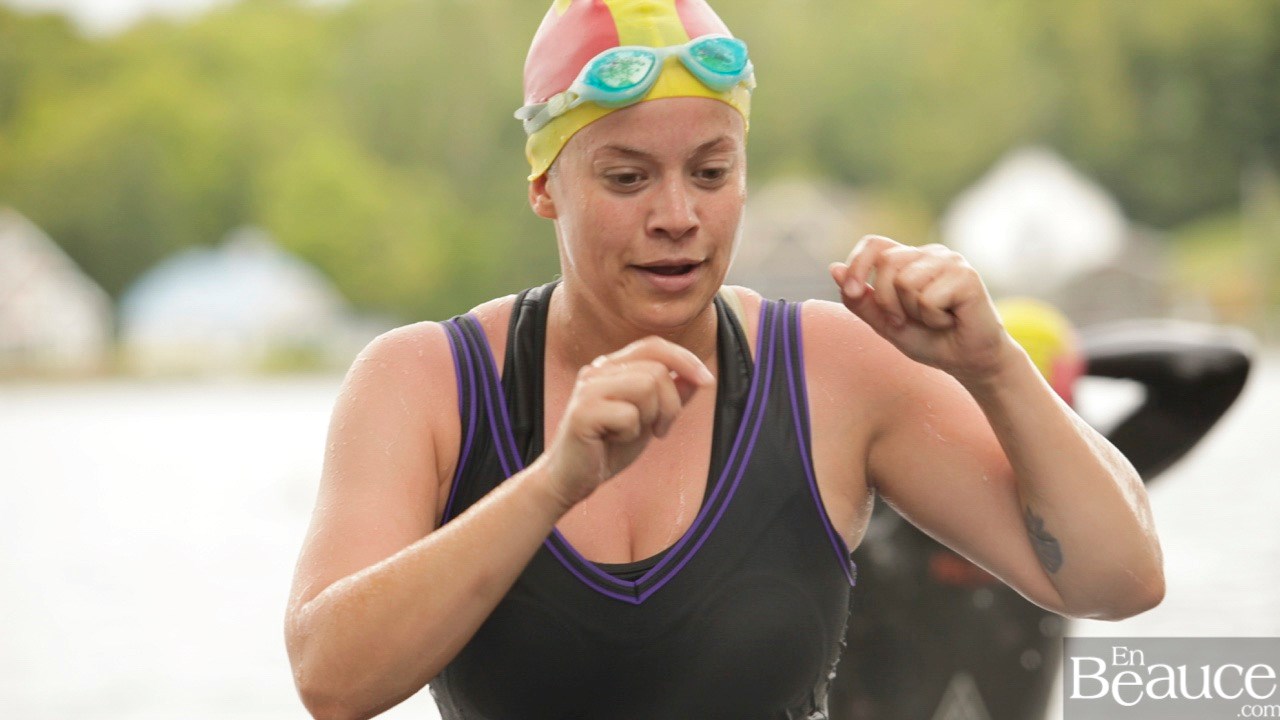 GALERIE 1/3 | Voyez les photos intégrales du Triathlon du Lac-Poulin : la natation