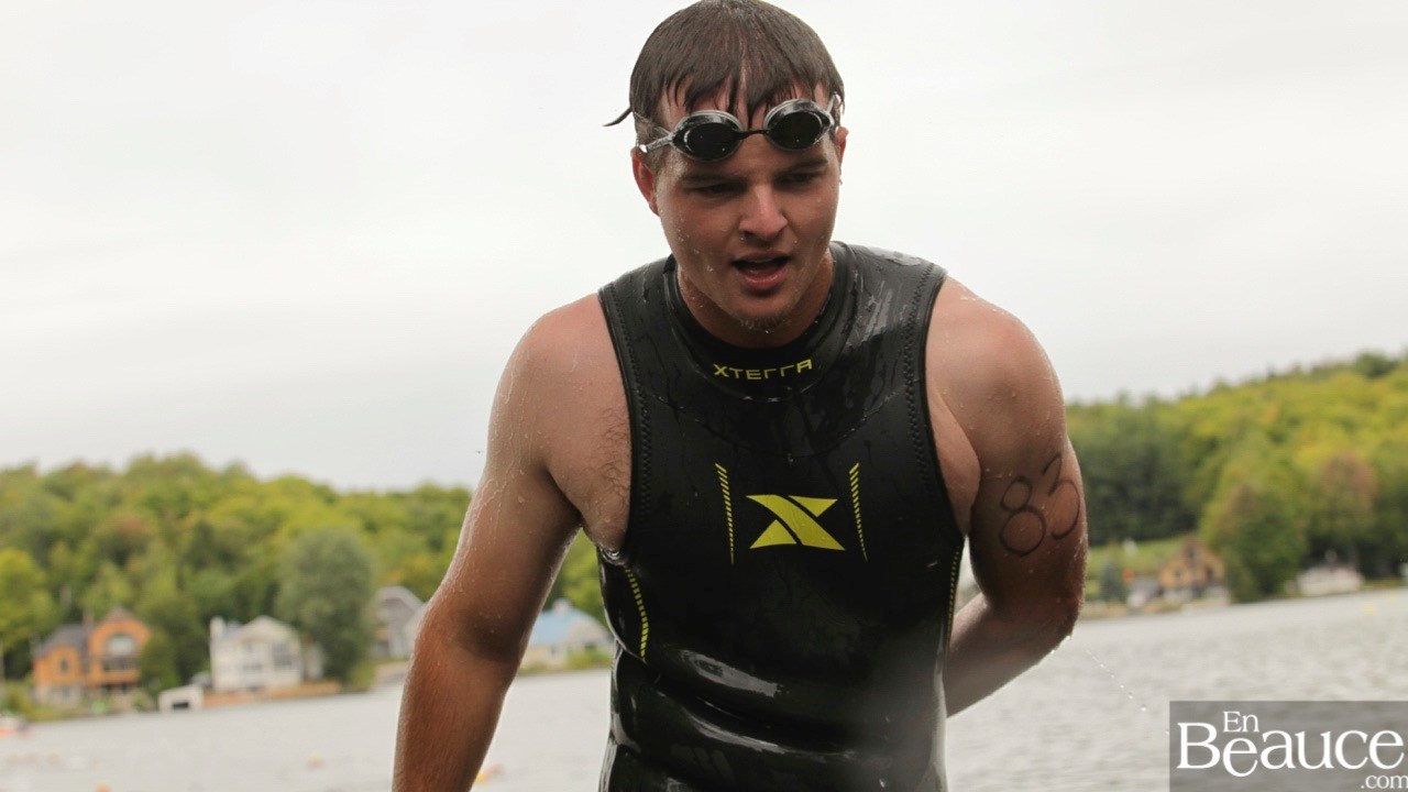 GALERIE 1/3 | Voyez les photos intégrales du Triathlon du Lac-Poulin : la natation