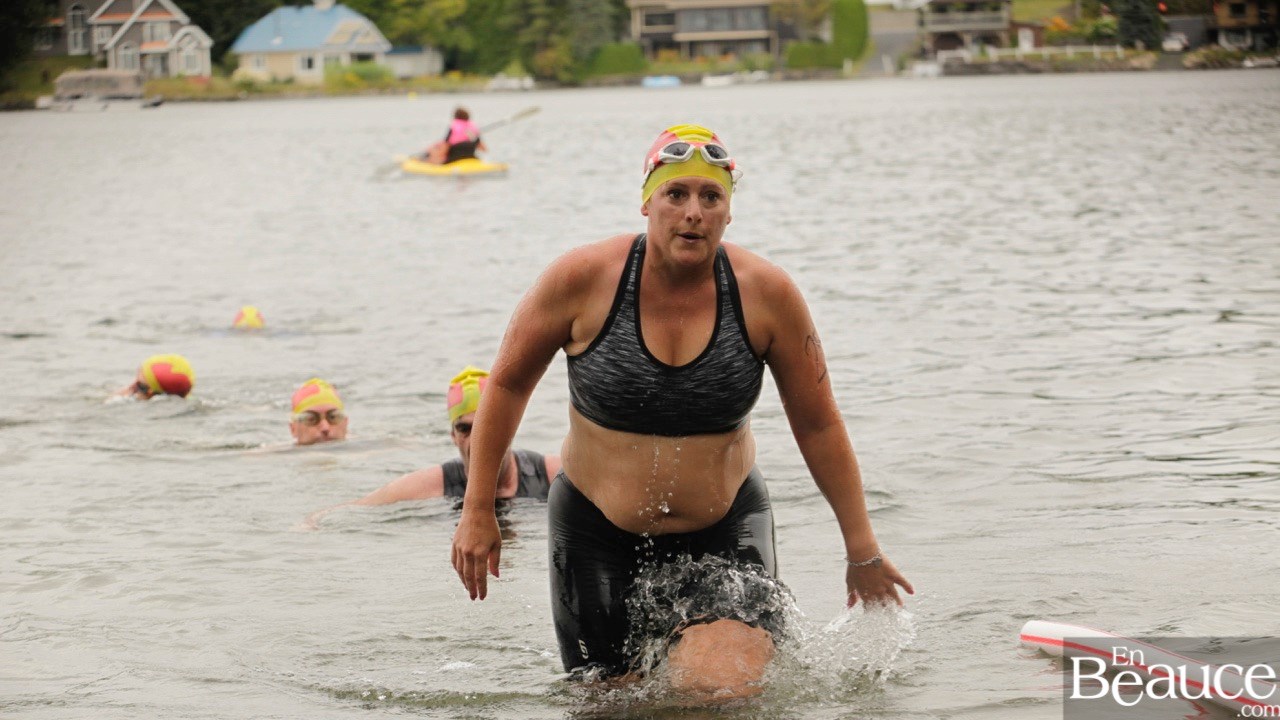 GALERIE 1/3 | Voyez les photos intégrales du Triathlon du Lac-Poulin : la natation