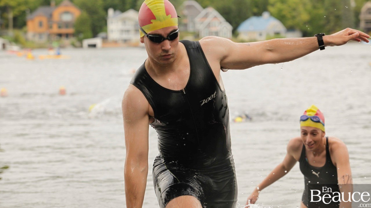 GALERIE 1/3 | Voyez les photos intégrales du Triathlon du Lac-Poulin : la natation
