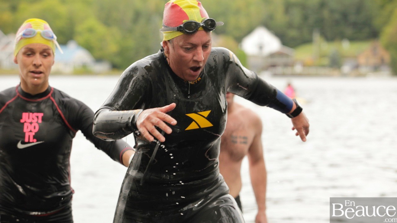 GALERIE 1/3 | Voyez les photos intégrales du Triathlon du Lac-Poulin : la natation