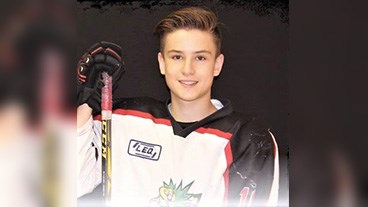 Le hockeyeur des Élites Beauce-Appalaches Joshua Roy, de Saint-Georges, a participé au camp estival des moins de 15 ans organisé par Hockey Québec du 5 au 9 août 2017.