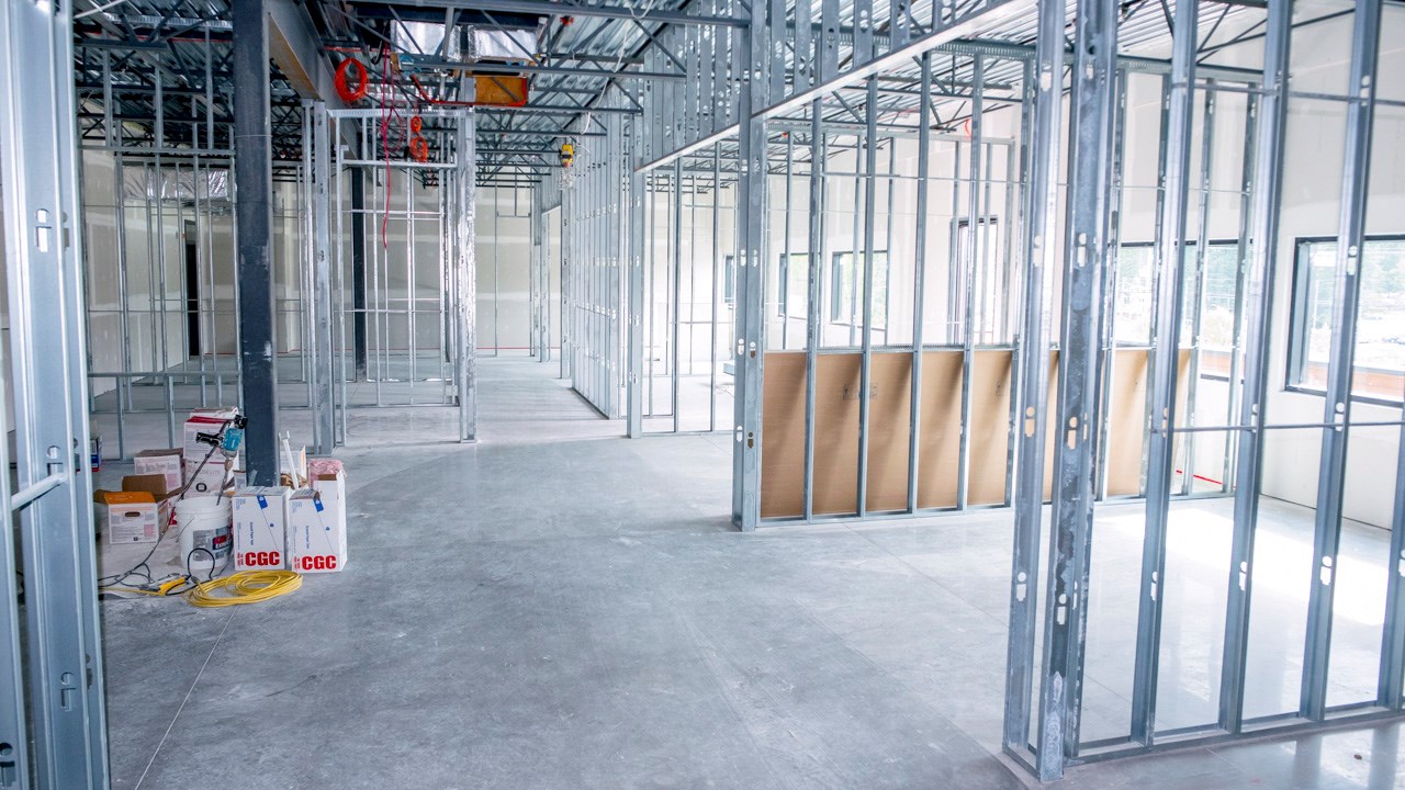 Plus que quelques semaines de travaux avant l’ouverture de l’Espace Notre-Dame