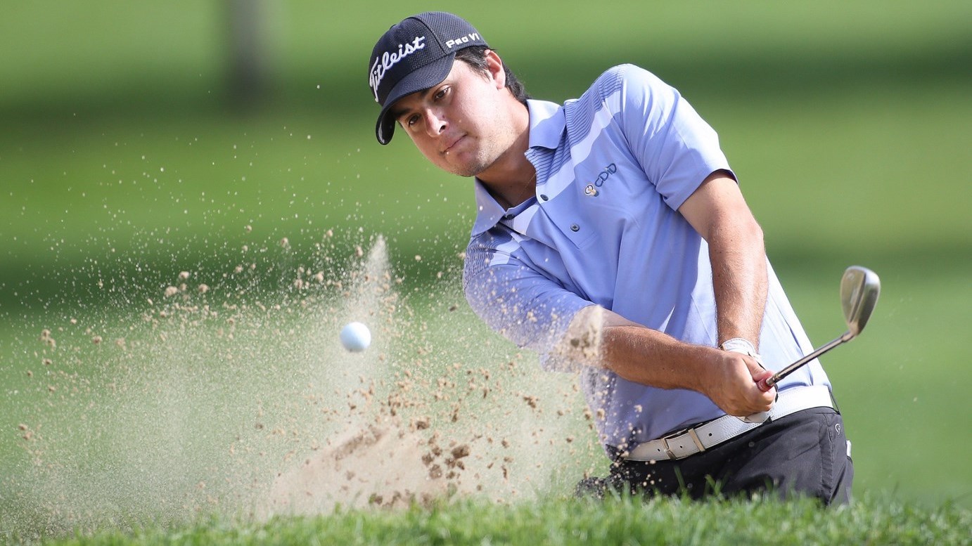Le golfeur georgien Max Gilbert.