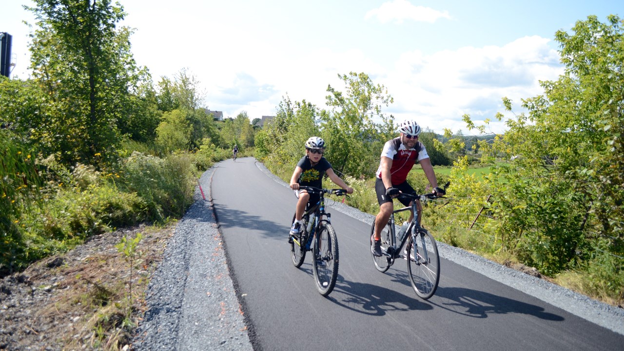 Ouverture d'un tronçon de la piste cyclable entre Beauceville et Notre-Dame