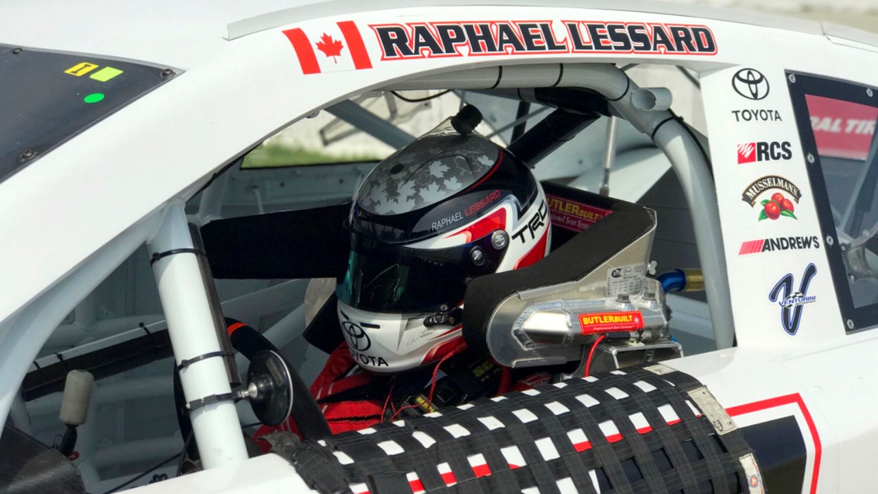 Le pilote beauceron Raphaël Lessard s’offre un podium dans l’Indiana