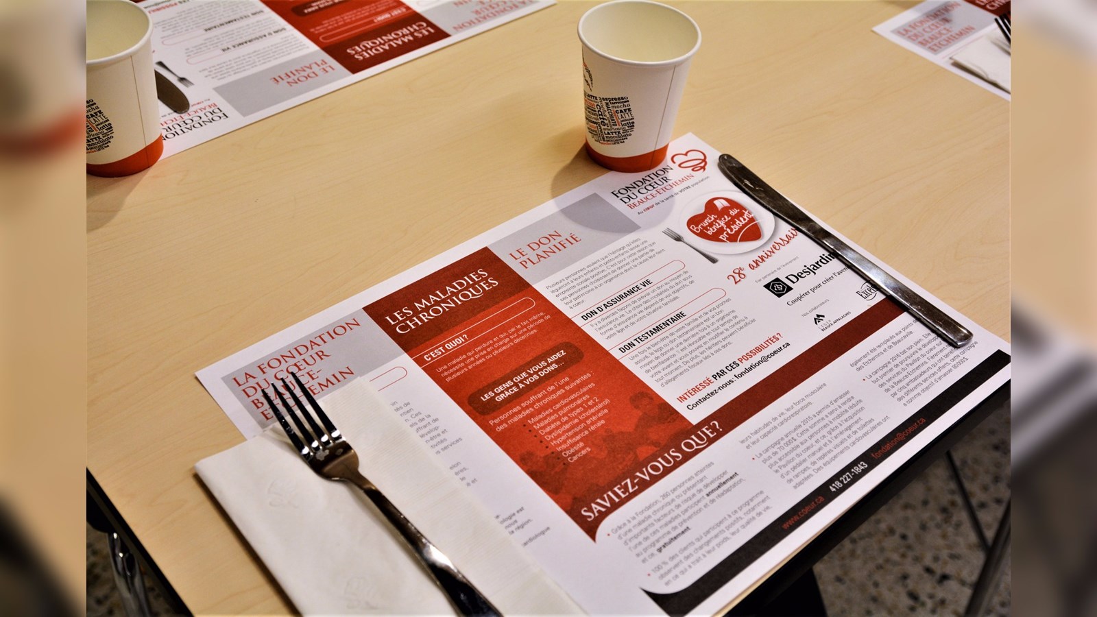 La 29e édition du Brunch du président au profit de la Fondation du coeur Beauce-Etchemin aura lieu lors du dimanche 22 octobre 2017 au Cégep Beauce-Appalaches, à Saint-Georges.