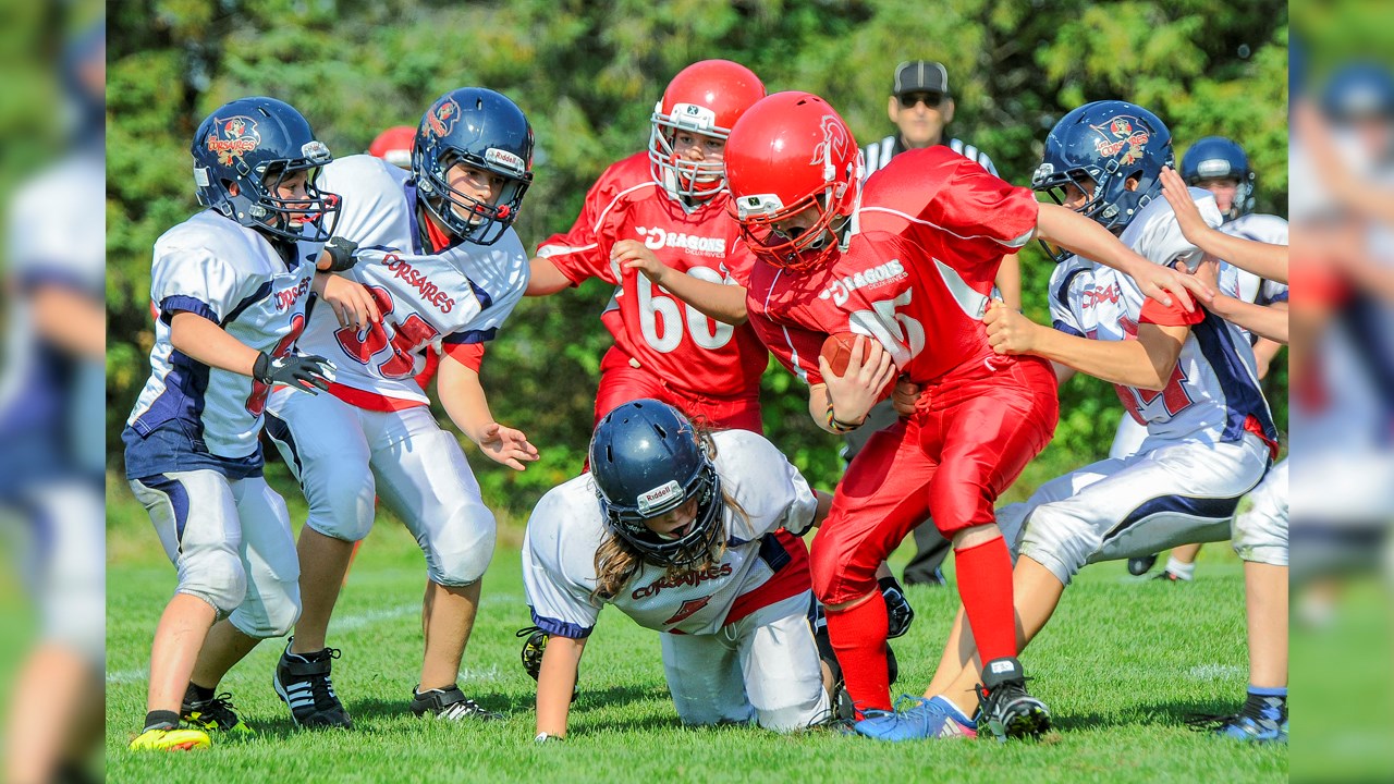 Les Dragons Atome de l'école des Deux-Rives battent les Corsaires 43 à 30