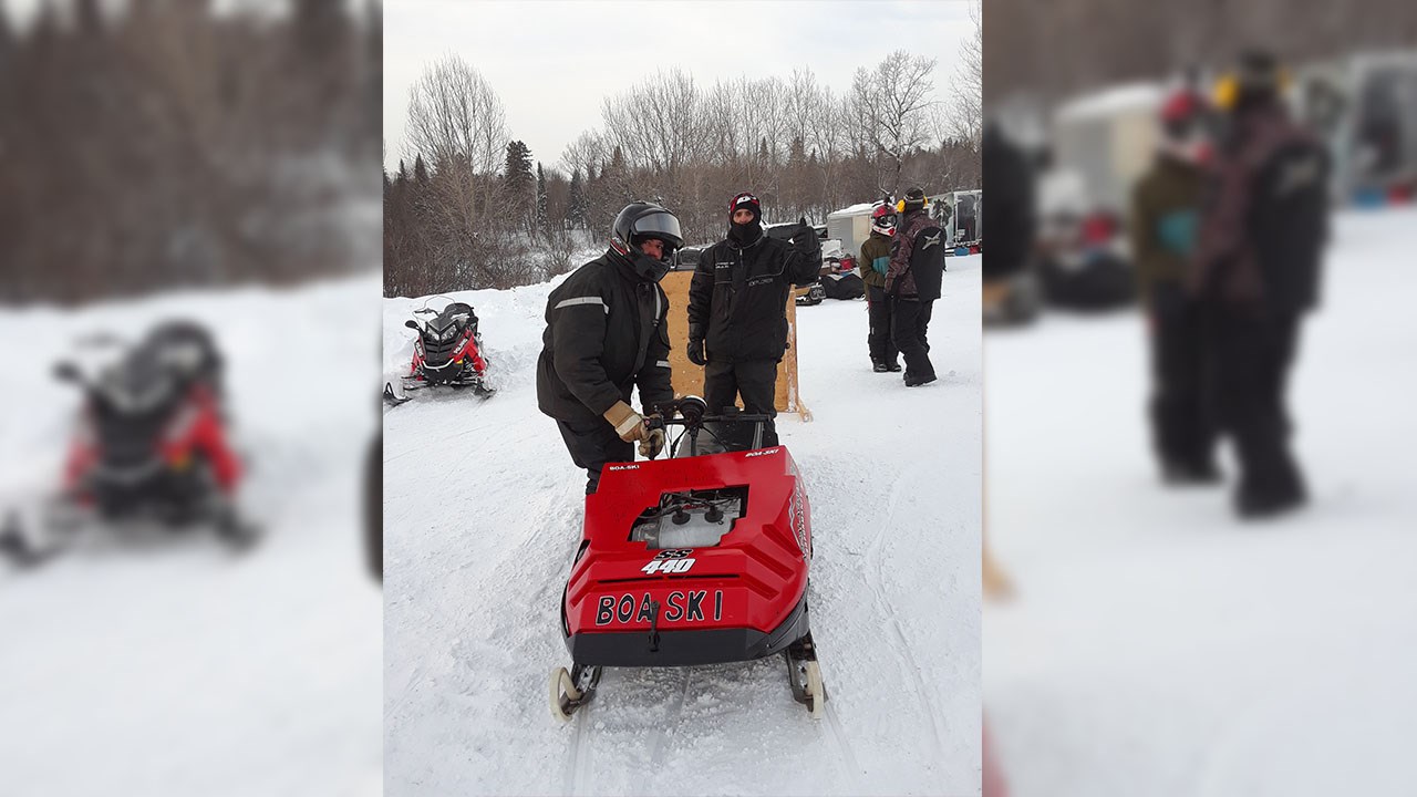 Drag de motoneige : une première édition réussie