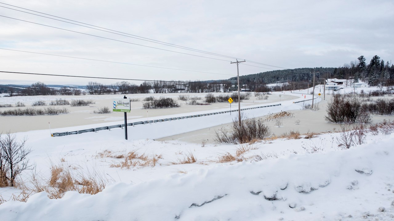 Plusieurs voies de circulation fermées dans la vallée de la Chaudière