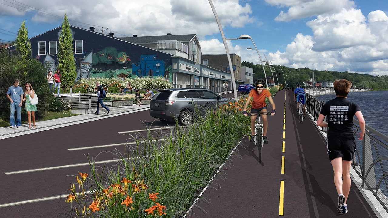 Hamel Construction procédera à la réfection du mur de soutènement de la promenade Redmond