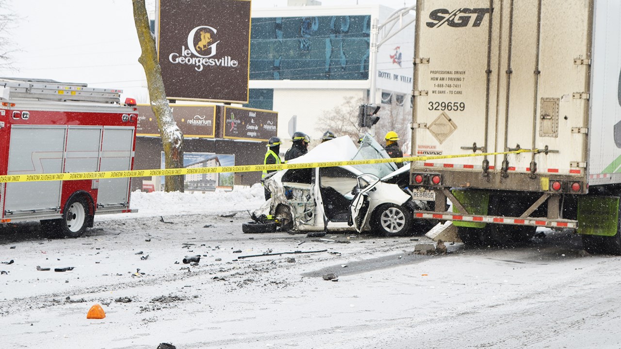 Accident sur le boulevard Lacroix : décès d’une femme de 18 ans de Beauceville