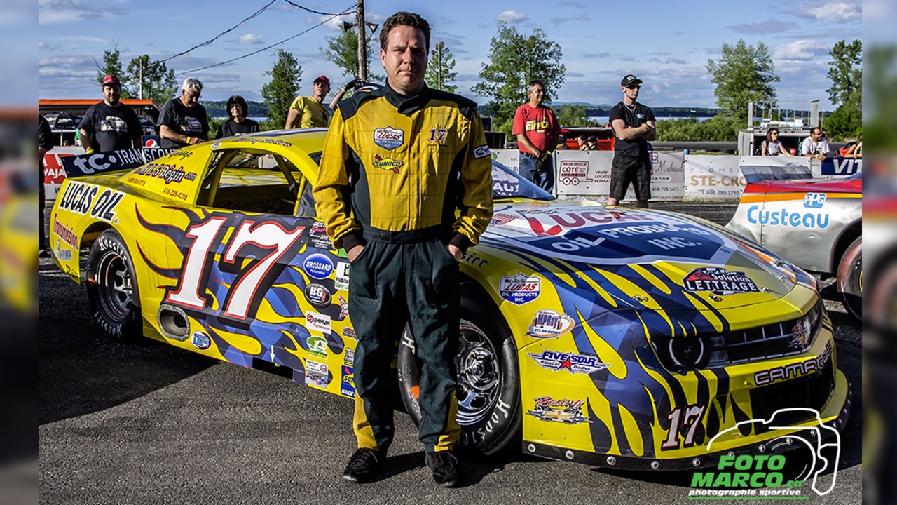 Un Beaucevillois de retour avec la Série Sportsman Québec Lucas Oil pour 2018