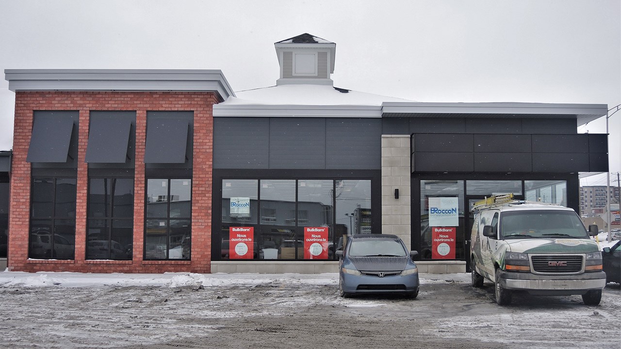 Un magasin Bulk Barn ouvrira ses portes lors du vendredi 23 février 2018 à Saint-Georges, sur le boulevard Lacroix.