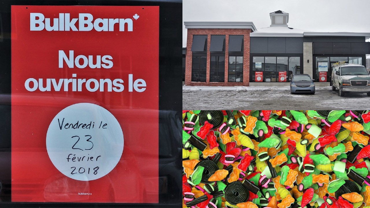 Un magasin Bulk Barn ouvrira ses portes lors du vendredi 23 février 2018 à Saint-Georges, sur le boulevard Lacroix.