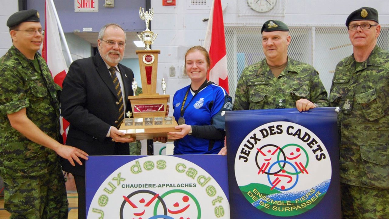 L'année dernière, l'escadron 890 de Saint-Georges avait remporté le trophée des jeux, remis par le maire de la ville, Claude Morin. 