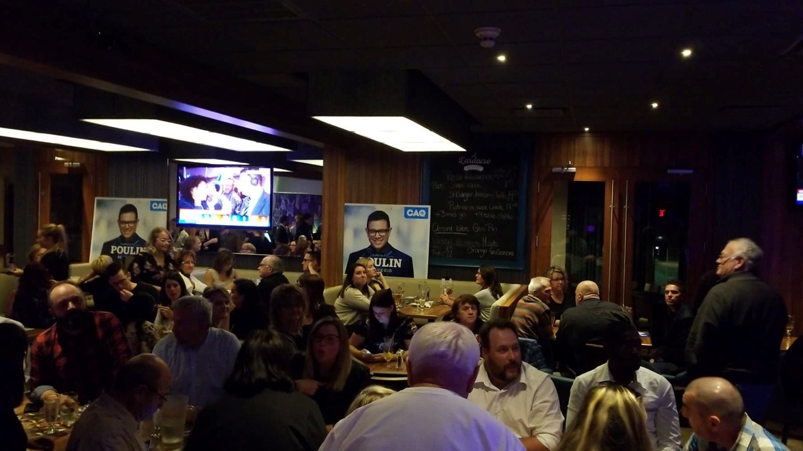 Samuel Poulin élu dans Beauce-Sud et la CAQ majoritaire au Québec