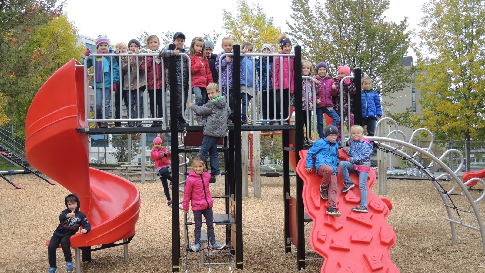 Une nouvelle cour pour l'école des Petits-Castors