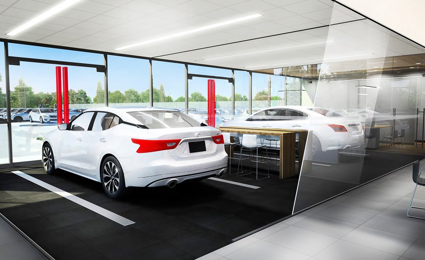 PRIMEUR : nouvelle image, nouvel emplacement pour St-Georges Nissan