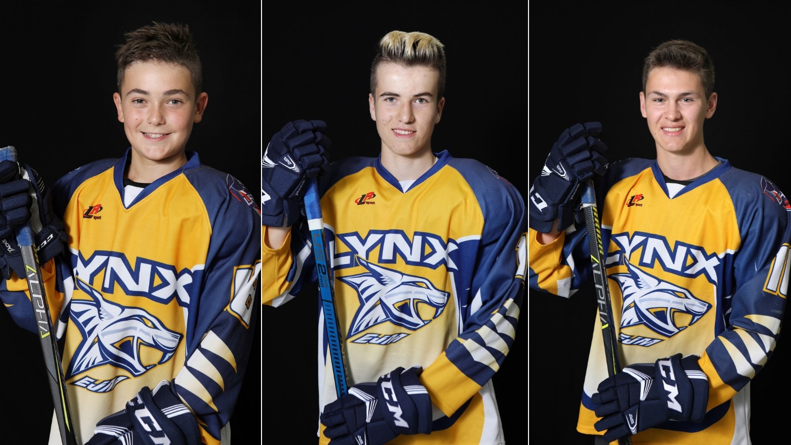 Alexis Nadeau, Fabrice Fortin et Mathieu Grenier