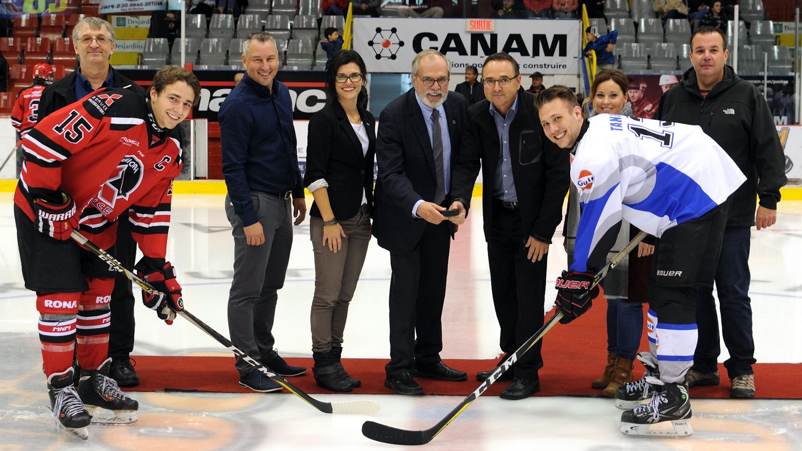 Junior A Beauce Mitsubishi de St-Georges : soirée réussie pour le match d'ouverture