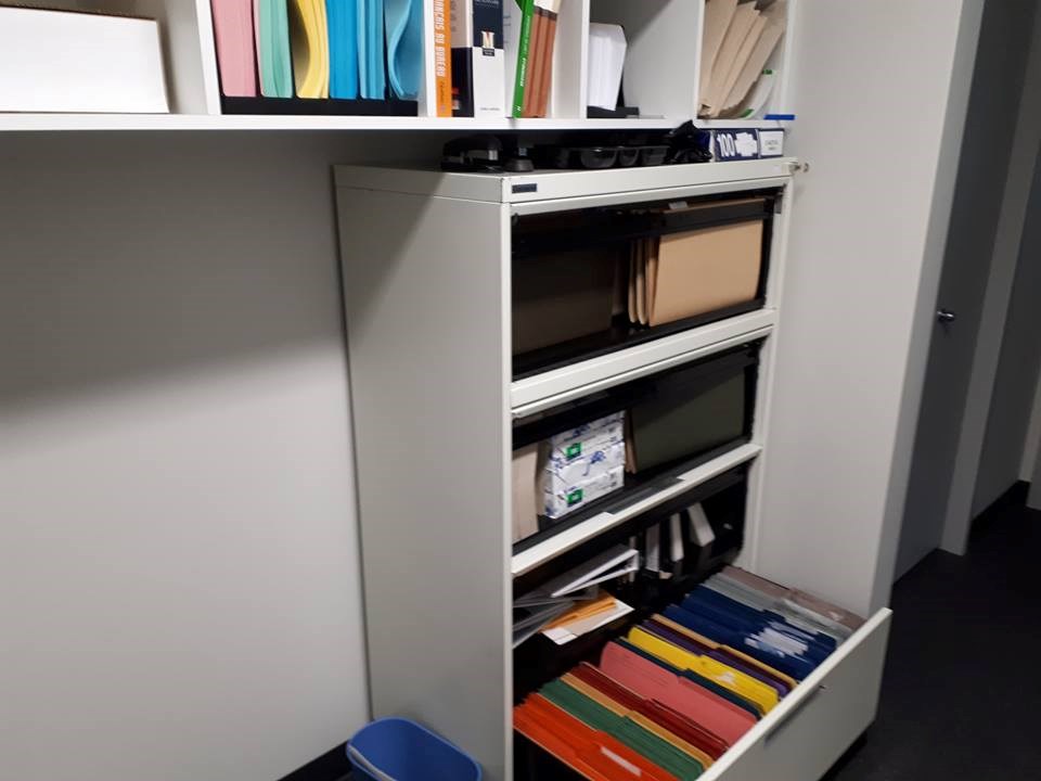 Paul Busque laisse un bureau complètement vide à Samuel Poulin