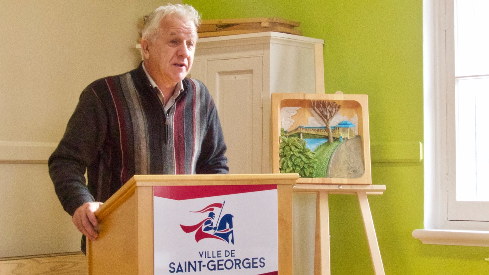 Berthier Bérubé, Président d'honneur 2018