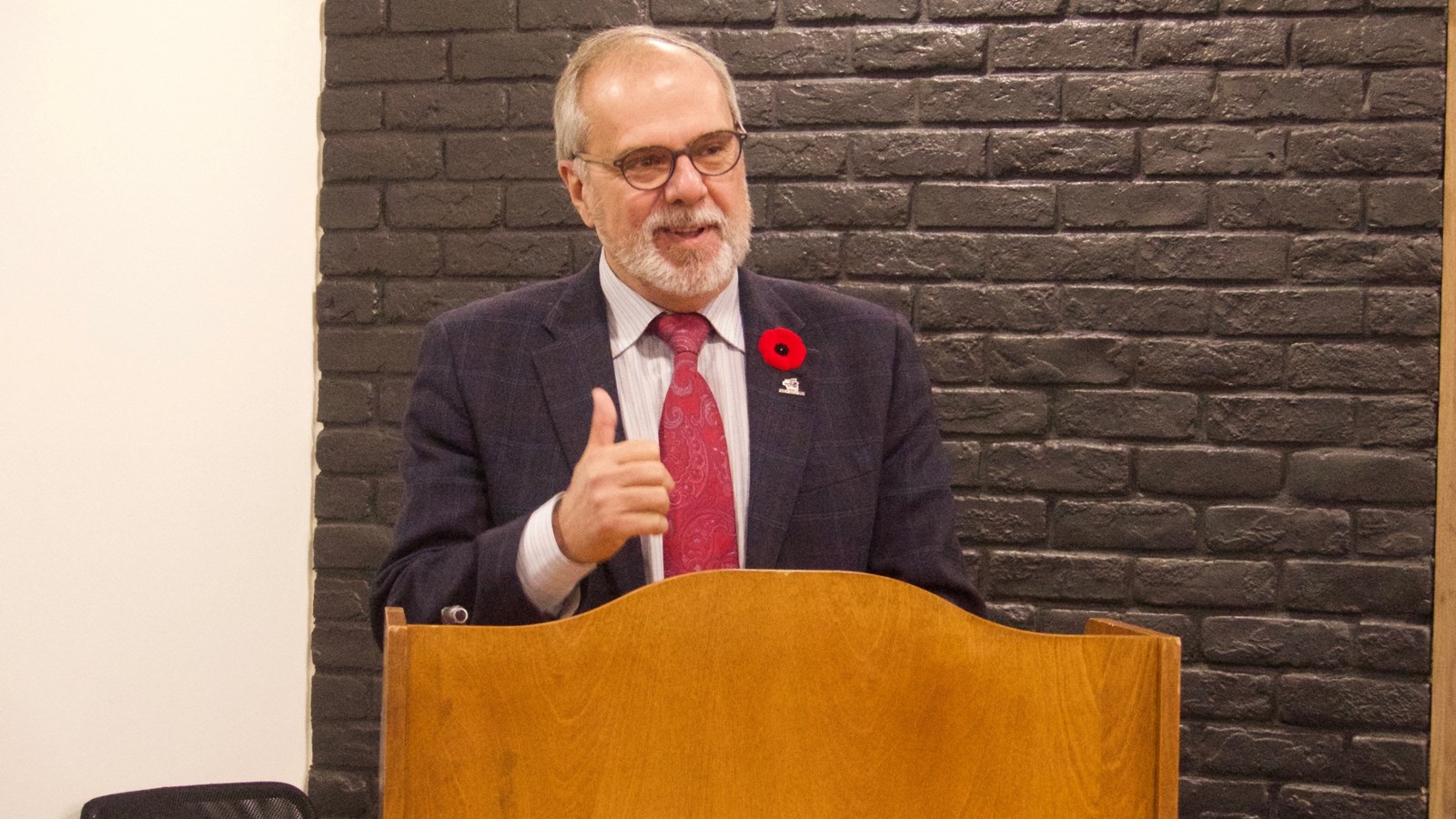 Claude Morin, maire de Saint-Georges