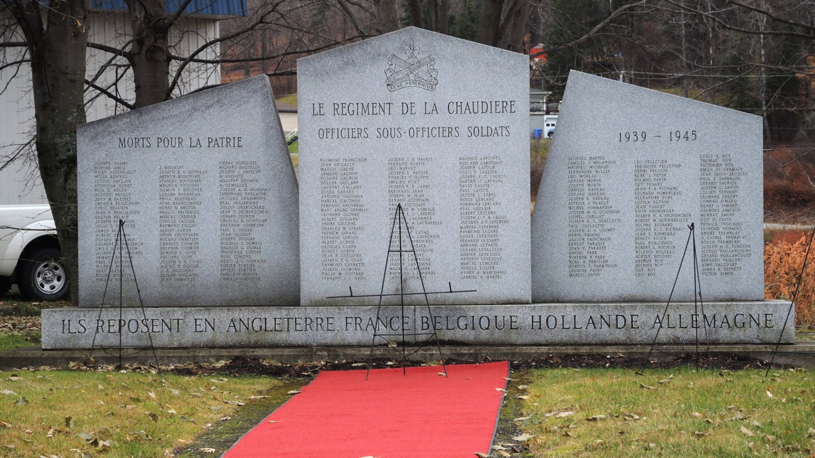 Armistice de 1918 : Beauceville se souvient des combattants beaucerons