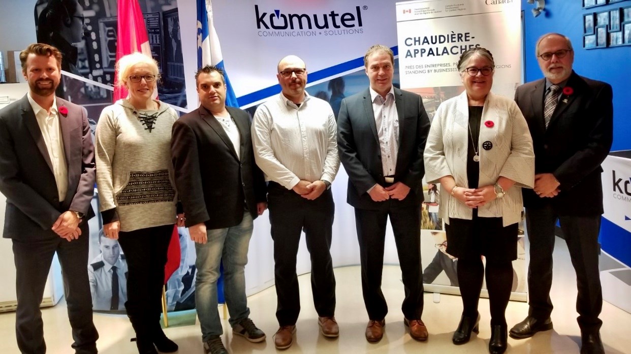 Trois entreprises beauceronnes reçoivent une importante aide financière