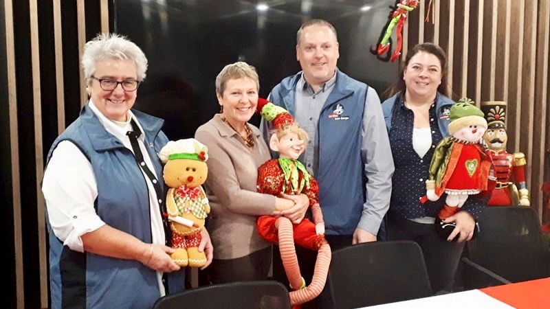 Carole Paquet, Stephan Moreau, Solange Thibodeau, Karen Veilleux