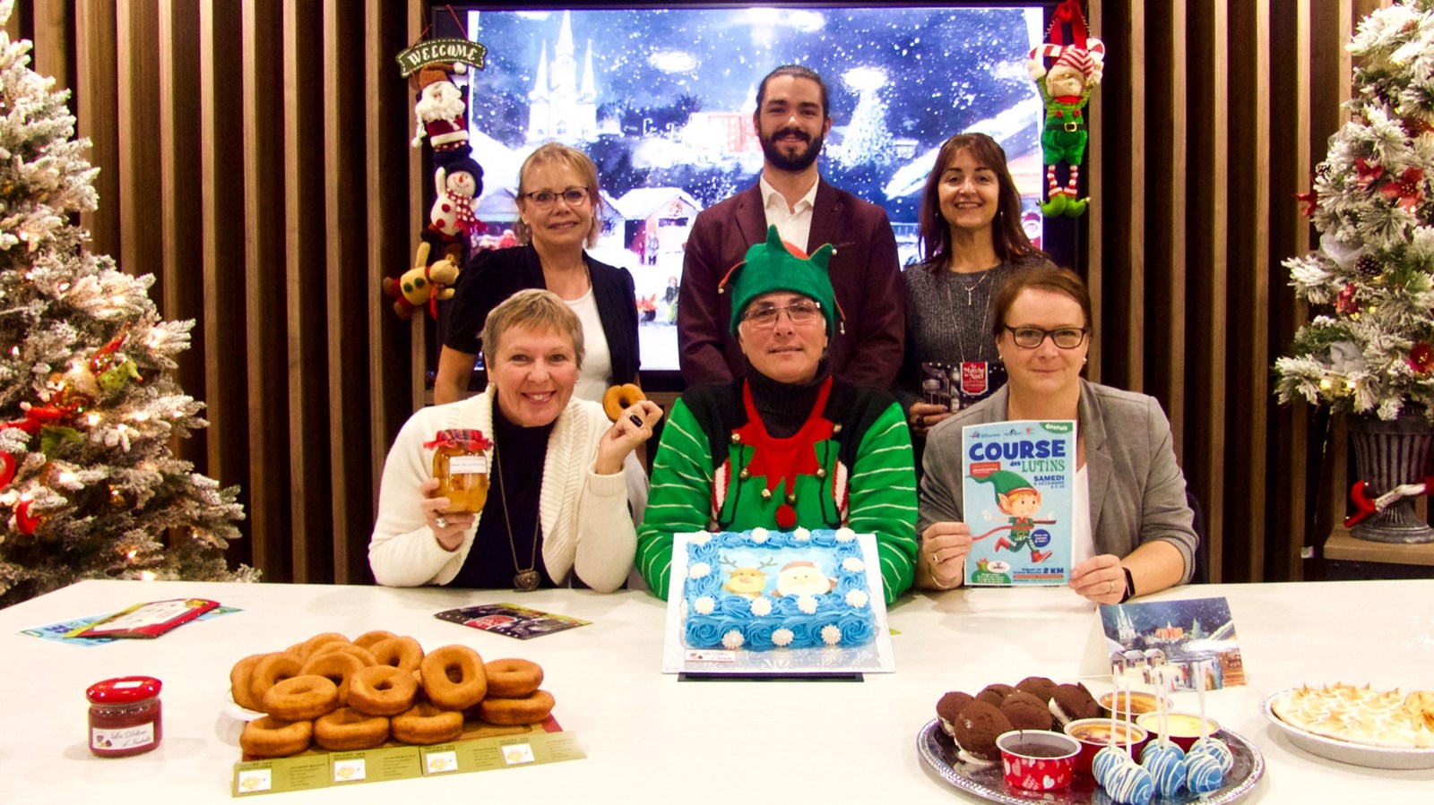 Lucie Roy, Jean-Philippe Vachon, Jacinthe Fillion, Solange Thibodeau, Barbara Bourque, Line Turgeon