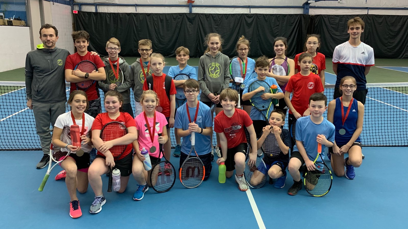 Tennis Beauce présentait sa première édition des Olympiques juniors