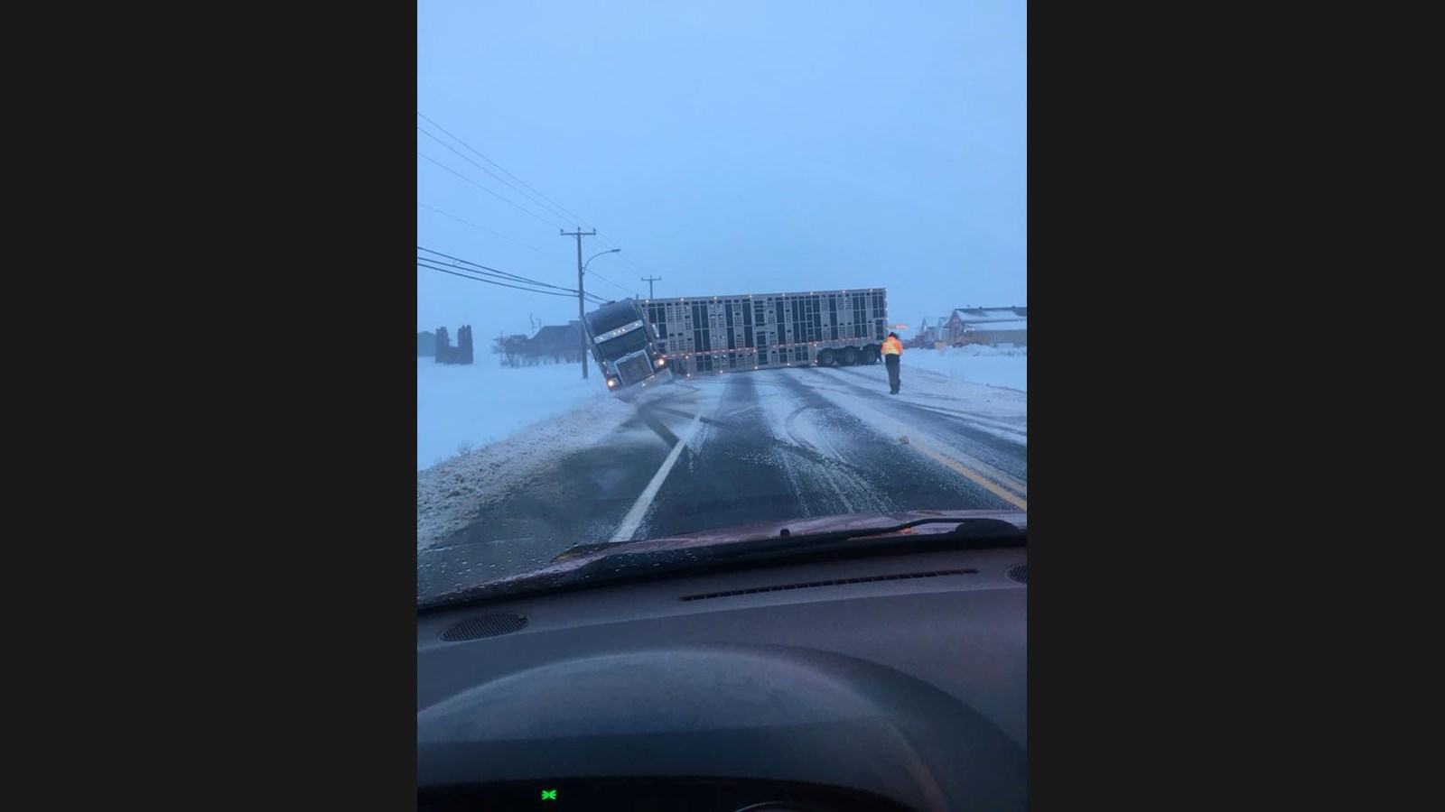 Alerte : la route 271 est fermée en direction de Laurier-Station
