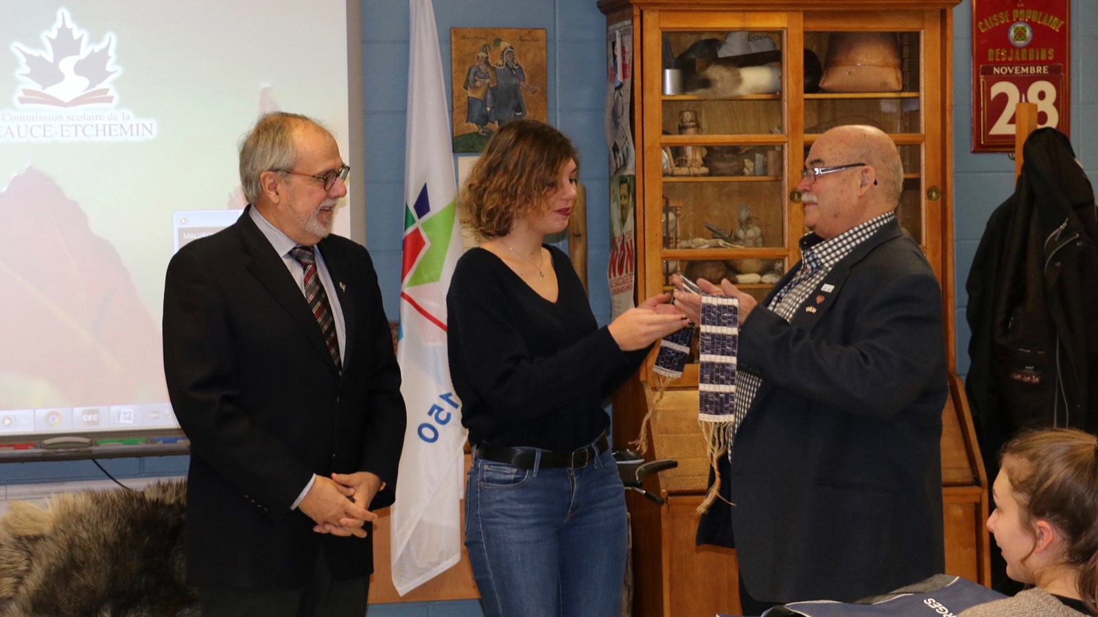 Claude Morin, Mathilde Duval, Guy-Paul Côté