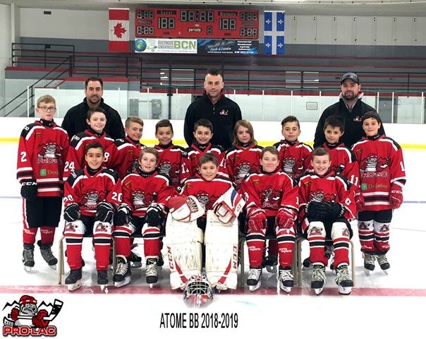 Les Castors de ProLac Atome BB champions à La Plaine