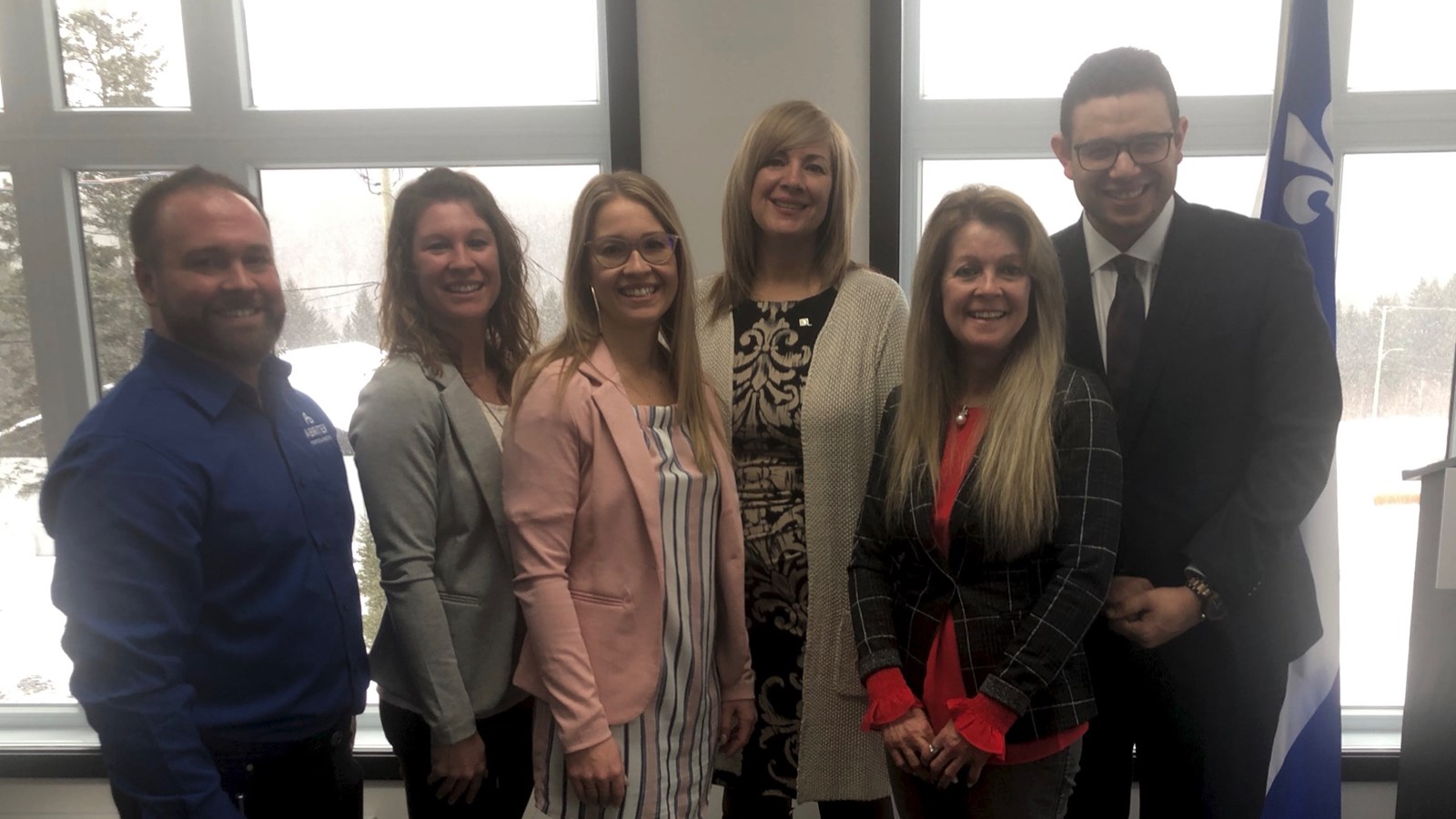 Jonathan Dupuis, Bianca Dupuis, Catherine Dupuis, Sonya Cliche, Josée Bilodeau, Samuel Poulin