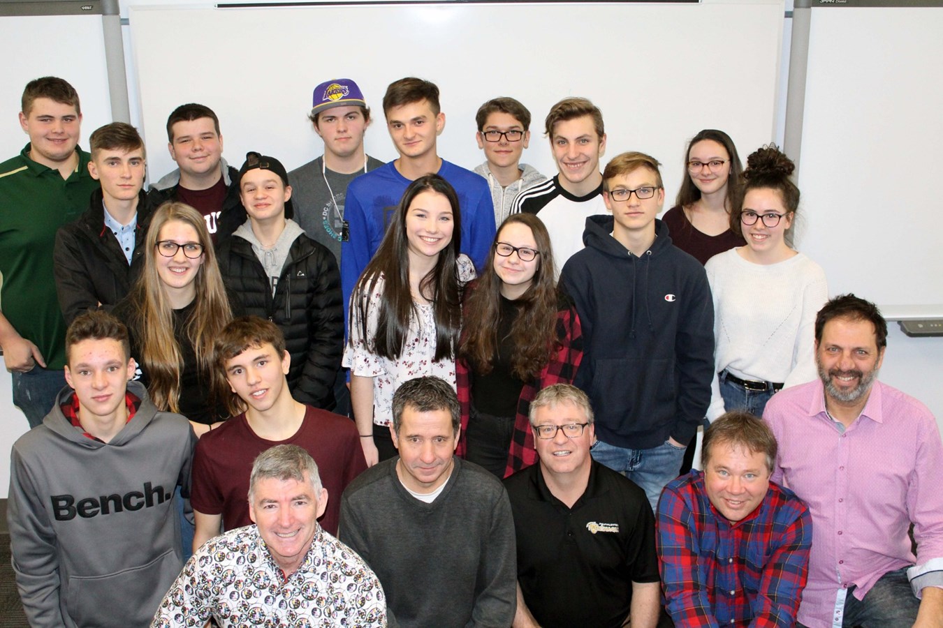 Les participants au Défi Blanchette Vachon.