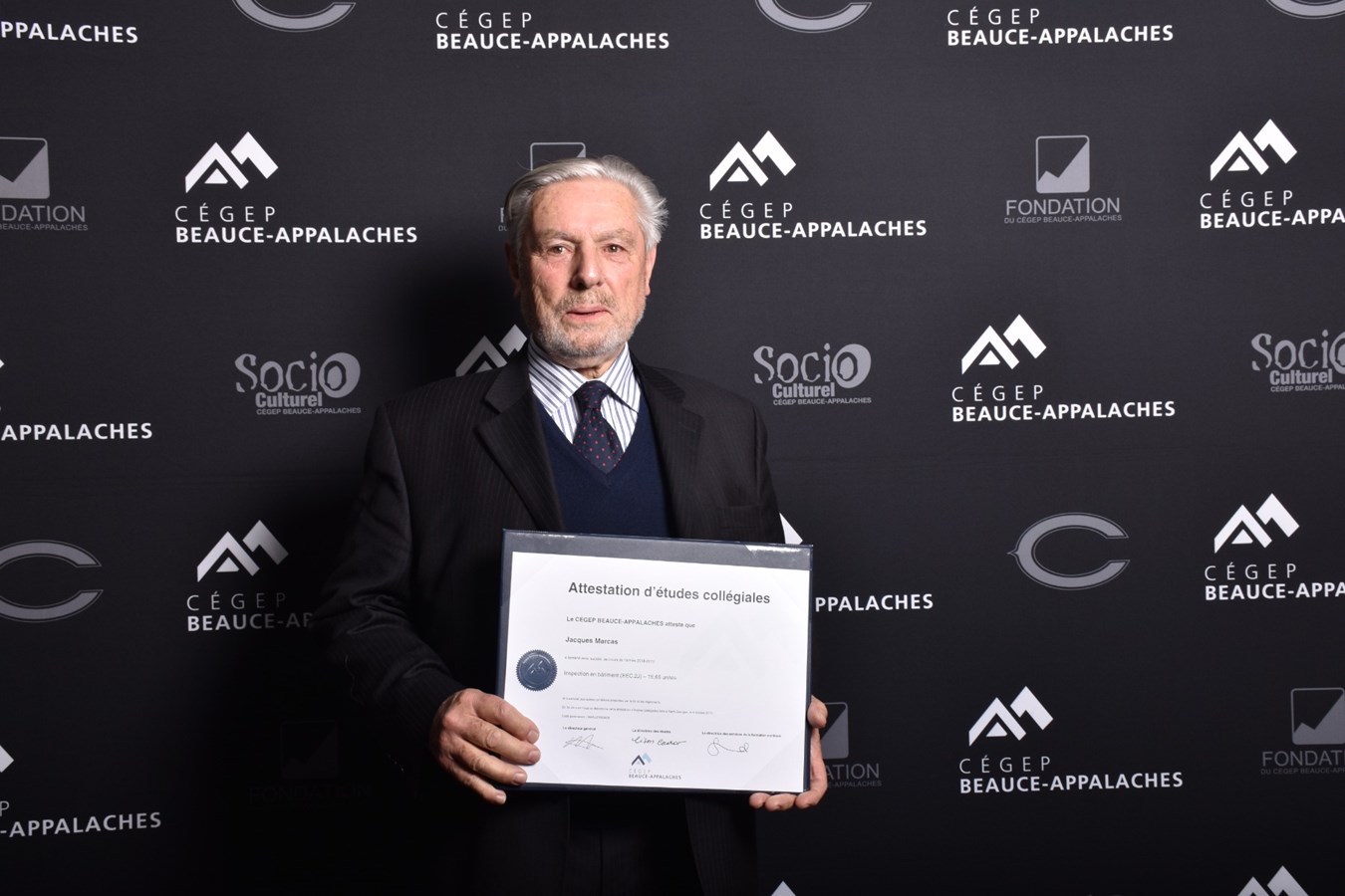 M. Jacques Marquas, âgé de 84 ans.