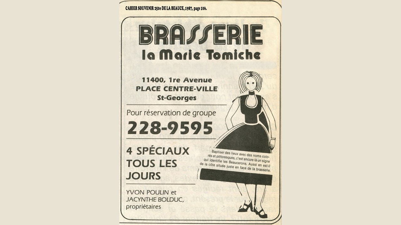 LA BRASSERIE MARIE-TOMICHE DE PLACE CENTRE-VILLE