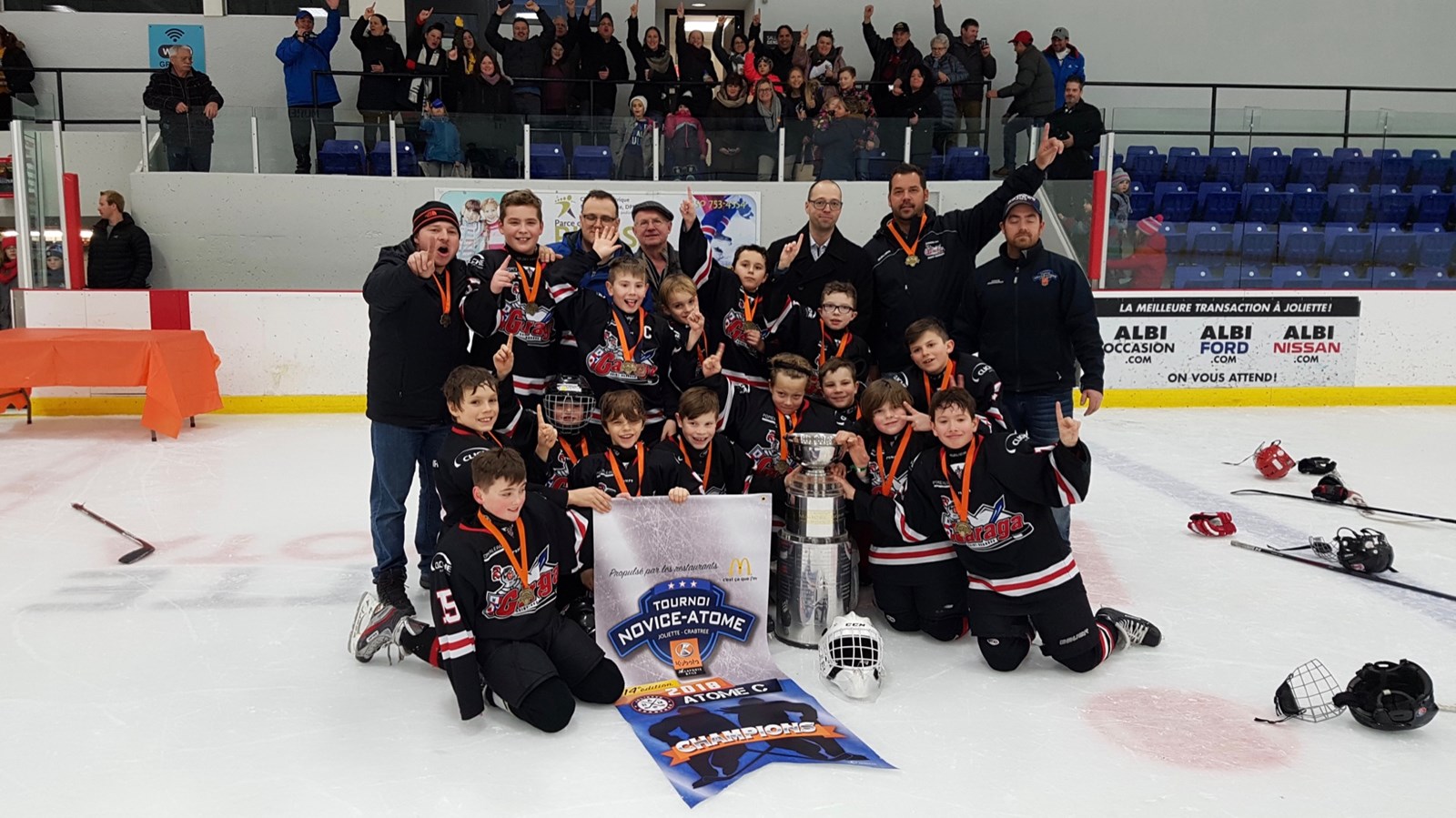 Une série de 5 victoires pour le Garaga atome C à Joliette