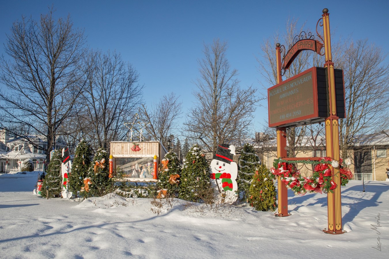 Saint-Éphrem se fait belle pour les Fêtes