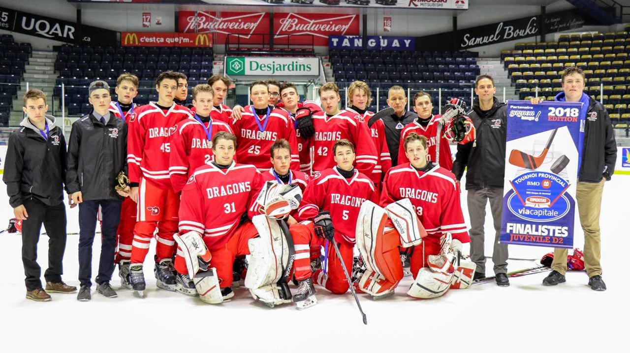 Les Dragons de la Polyvalente Saint-Georges se sont inclinés en finale à Rimouski