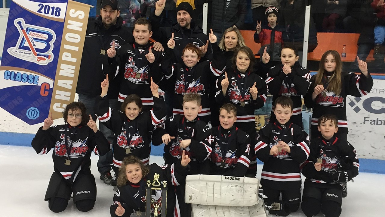 Le Garaga de Saint-Georges est consacré champion au tournoi de Black Lake