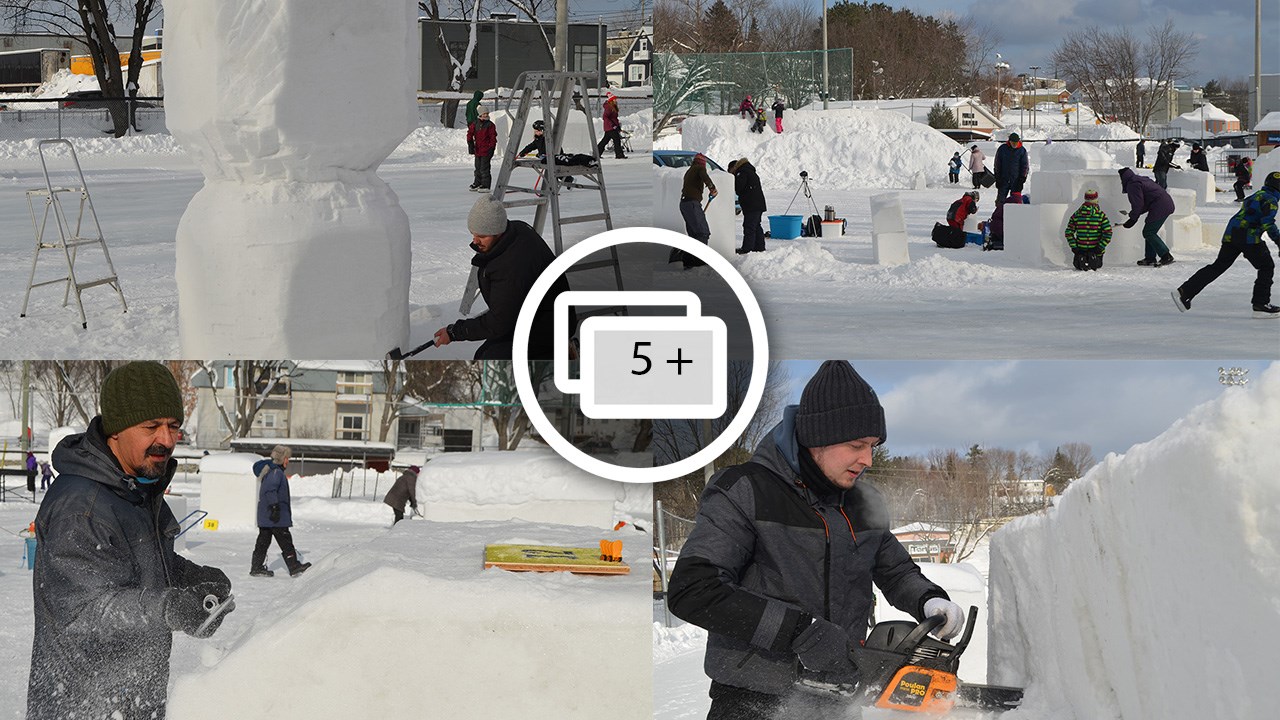 Festival de sculptures sur neige : qui remportera la 19e édition ?