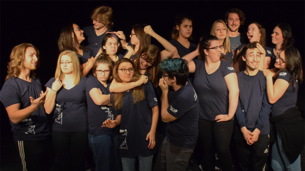 La troupe de théâtre de l’Épisode du Cégep Beauce-Appalaches