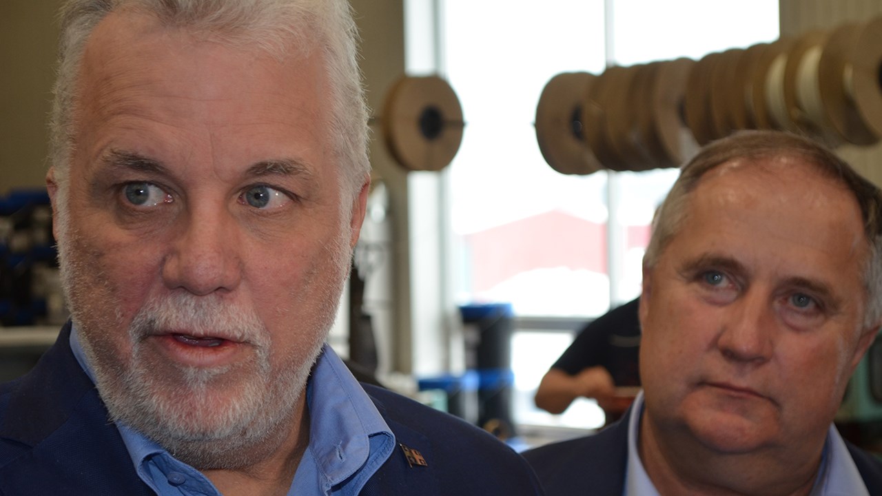 Visite du premier ministre : Paul Busque est ravi qu'il prenne le pouls de la Beauce