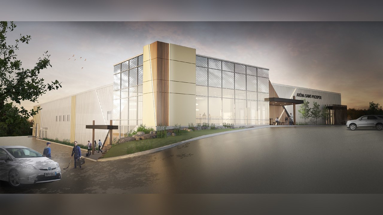 Les travaux de construction du nouveau complexe multifonctionnel de Saint-Prosper, qui auront lieu près de la polyvalente des Abénaquis, débuteront en juin 2018 pour une ouverture officielle en août 2019.