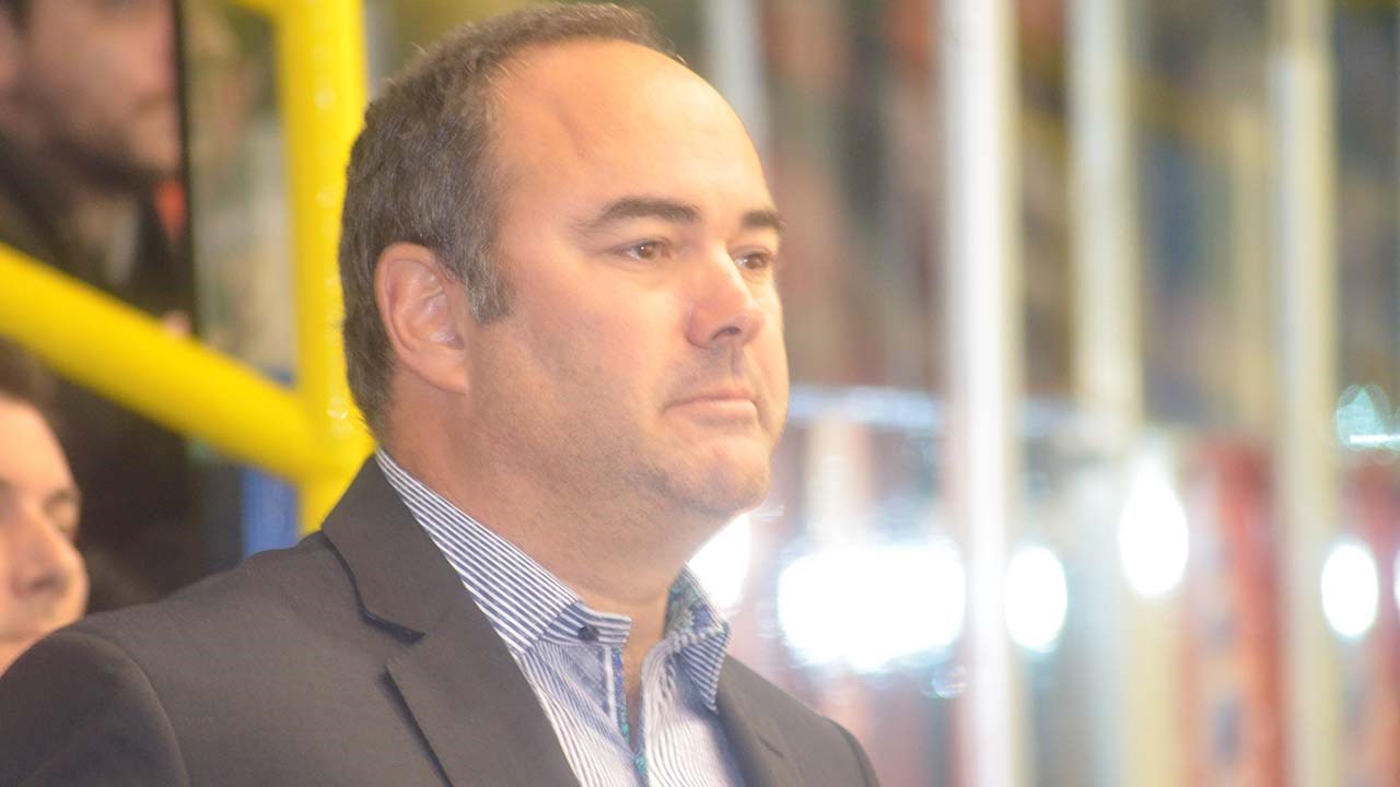 Mario Roy, entraîneur-chef du Cool FM de Saint-Georges.